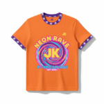 Neon Rave JK Printed Tshirt