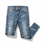 Customize Men's JK Printed Jeans