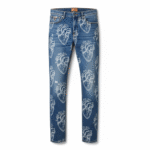 Slim Fit JK Printed Jeans