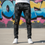 Stylish JK Printed Jeans