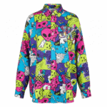 Full Sleves Multi Color JK Printed Shirts